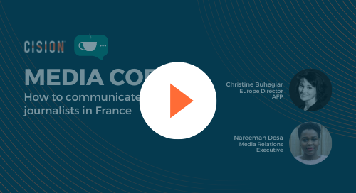 [On-demand Webinar] Media Coffee: How to Communicate with Journalists in France